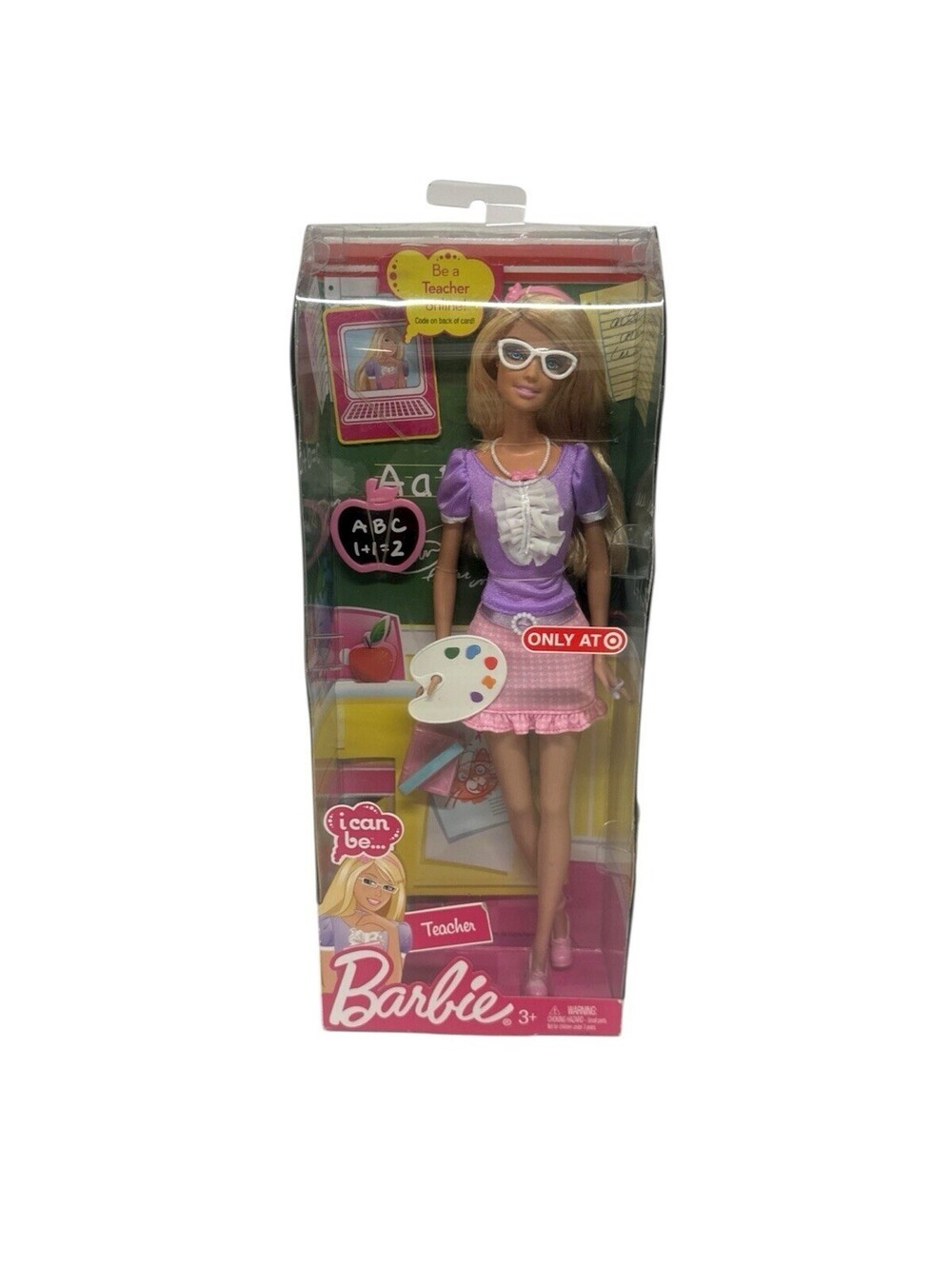 I CAN BE A TEACHER Target Exclusive NEW Barbie Collector Doll RARE 2010 T7547